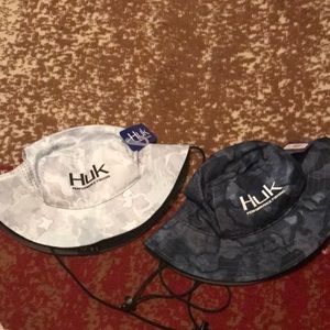Huk fishing gear (1 hat for $20 or both for $30) I only have the dark ones left!